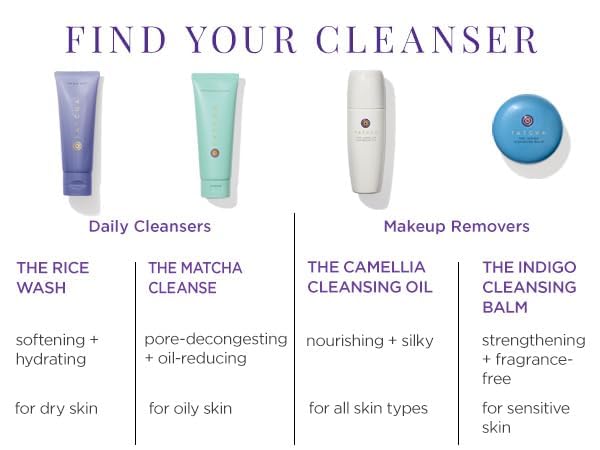 TATCHA - The Rice Wash | Soft Cream Facial Cleanser Washes Away Buildup Without Stripping Skin For A Soft, Luminous Complexion | 4 oz