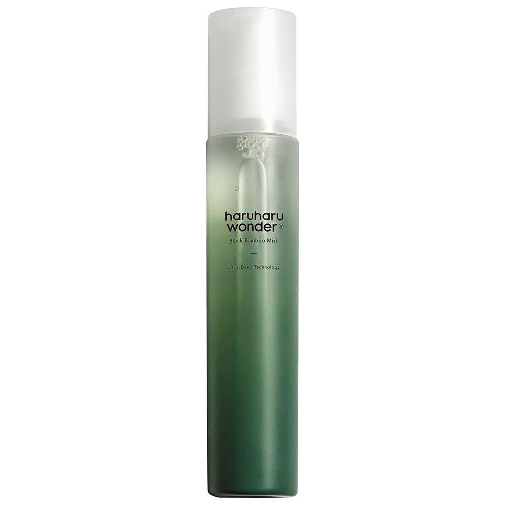 haruharu wonder - Black Bamboo Mist - Hydrating and Firming Skin, Black Rice, Panax Ginseng for Clean and Smooth Skin Surface (5.07 fl.oz) | Vegan, Crurelty Free, EWG-Green