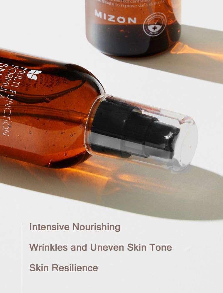 MIZON - Snail Repair Intensive Essence Snail Mucin Adenosine Hyaluronic Acid Centella Asiatica Improves Skin Fine Line Treatment Smooth Skin Korean Skincare (3.38 fl oz)