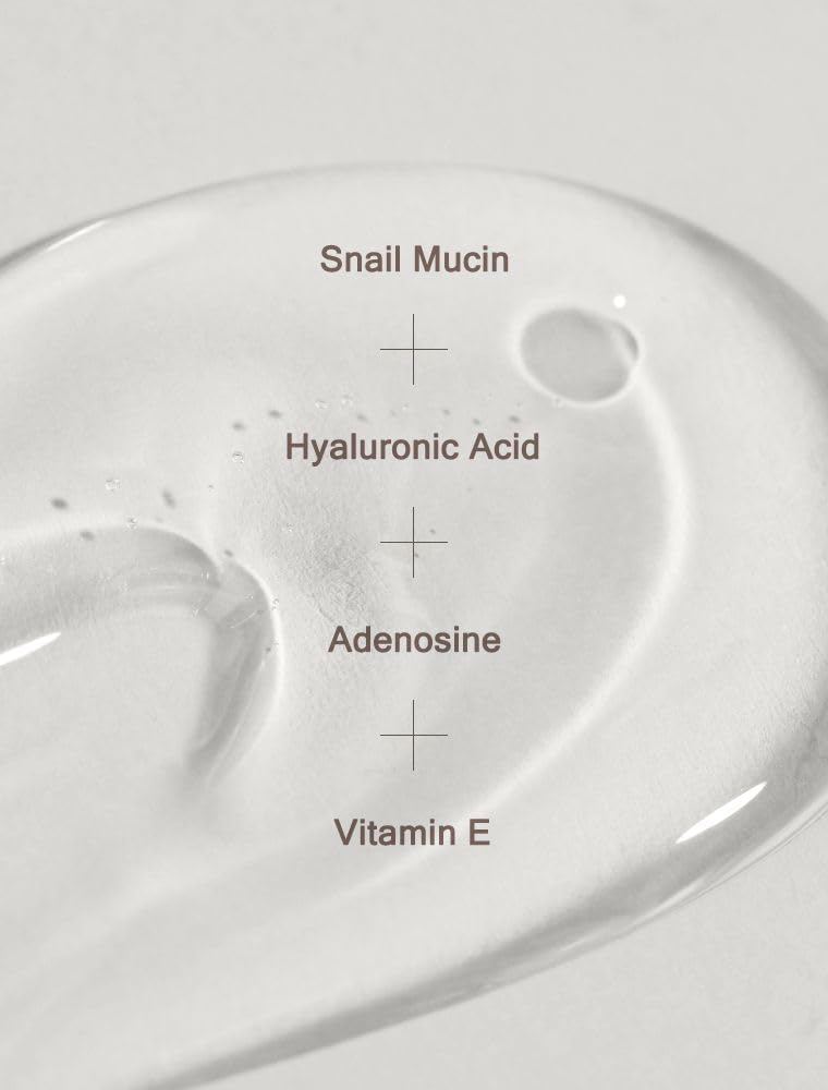 MIZON - Snail Repair Intensive Essence Snail Mucin Adenosine Hyaluronic Acid Centella Asiatica Improves Skin Fine Line Treatment Smooth Skin Korean Skincare (3.38 fl oz)
