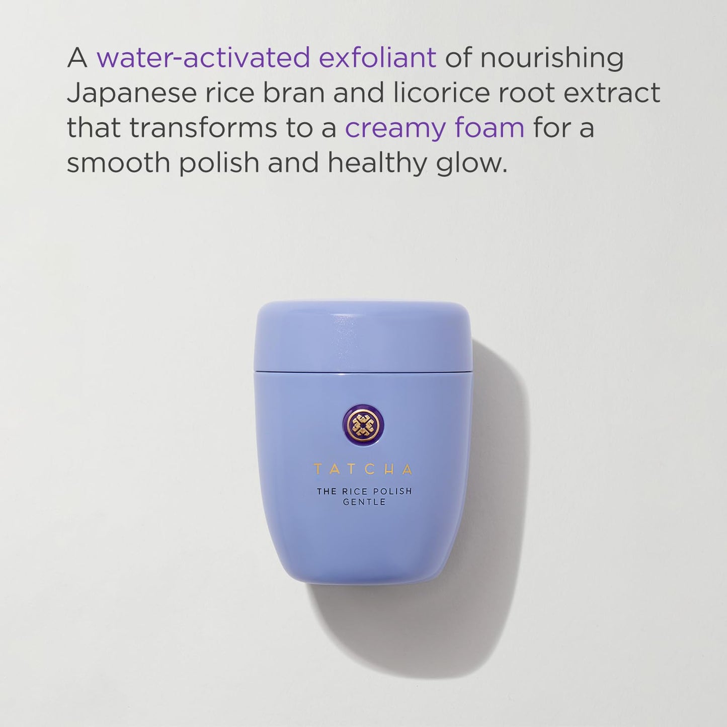 TATCHA - The Rice Polish Deep: Daily Non-Abrasive Exfoliator with Papaya Extract for Oily and Acne-Prone Skin, 60 grams | 2.1 oz