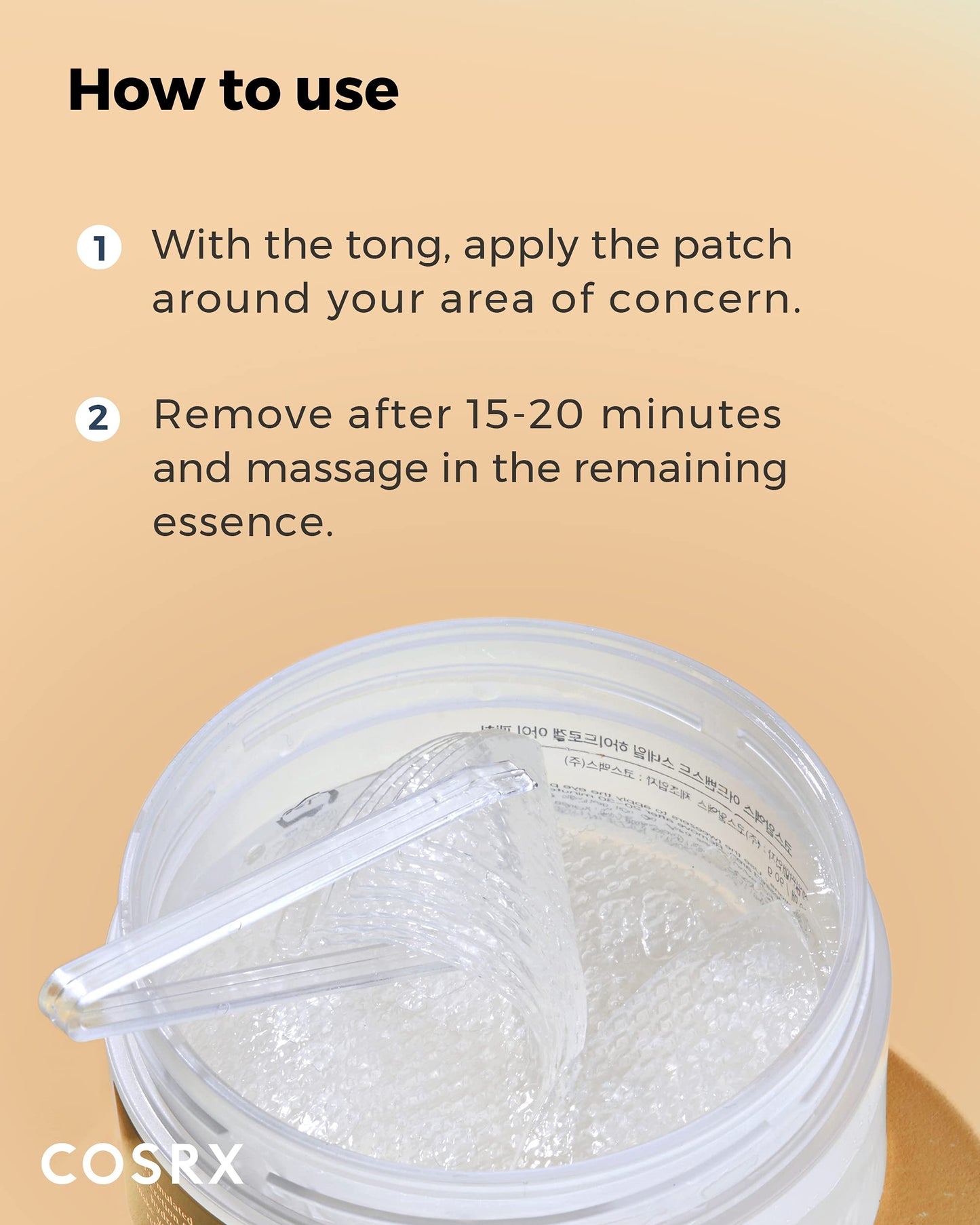 COSRX - Advanced Snail Hydrogel Eye Patch (60pc), Gel Serum Mask, Puffy Undereye Treament, Fine Lines, Refresh, Hydrate| Paraben free, Korean Skin Care