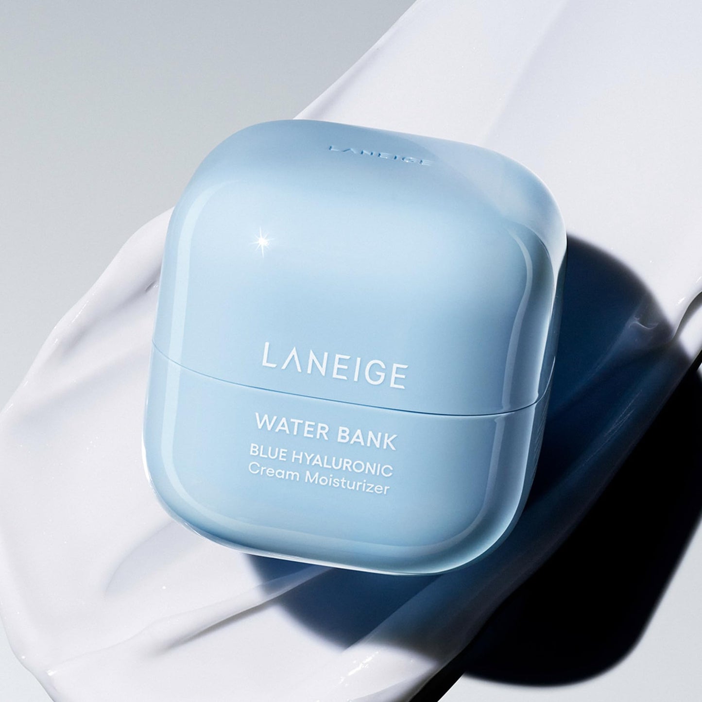 LANEIGE - Water Bank Blue Hyaluronic Moisturizer: Barrier-Boosting Hydration, Squalane, Ceramide, Dermatologist-tested