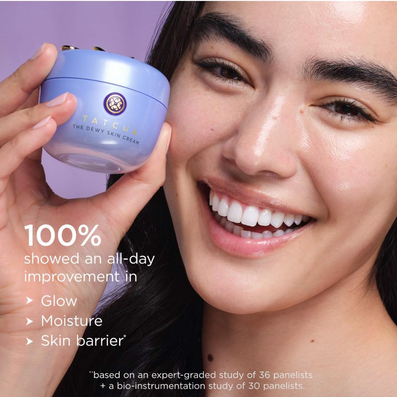 TATCHA - The Dewy Skin Cream | Rich Face Cream to Hydrate, Plump and Protect Dry and Combo Skin, 50 ml | 1.7 oz