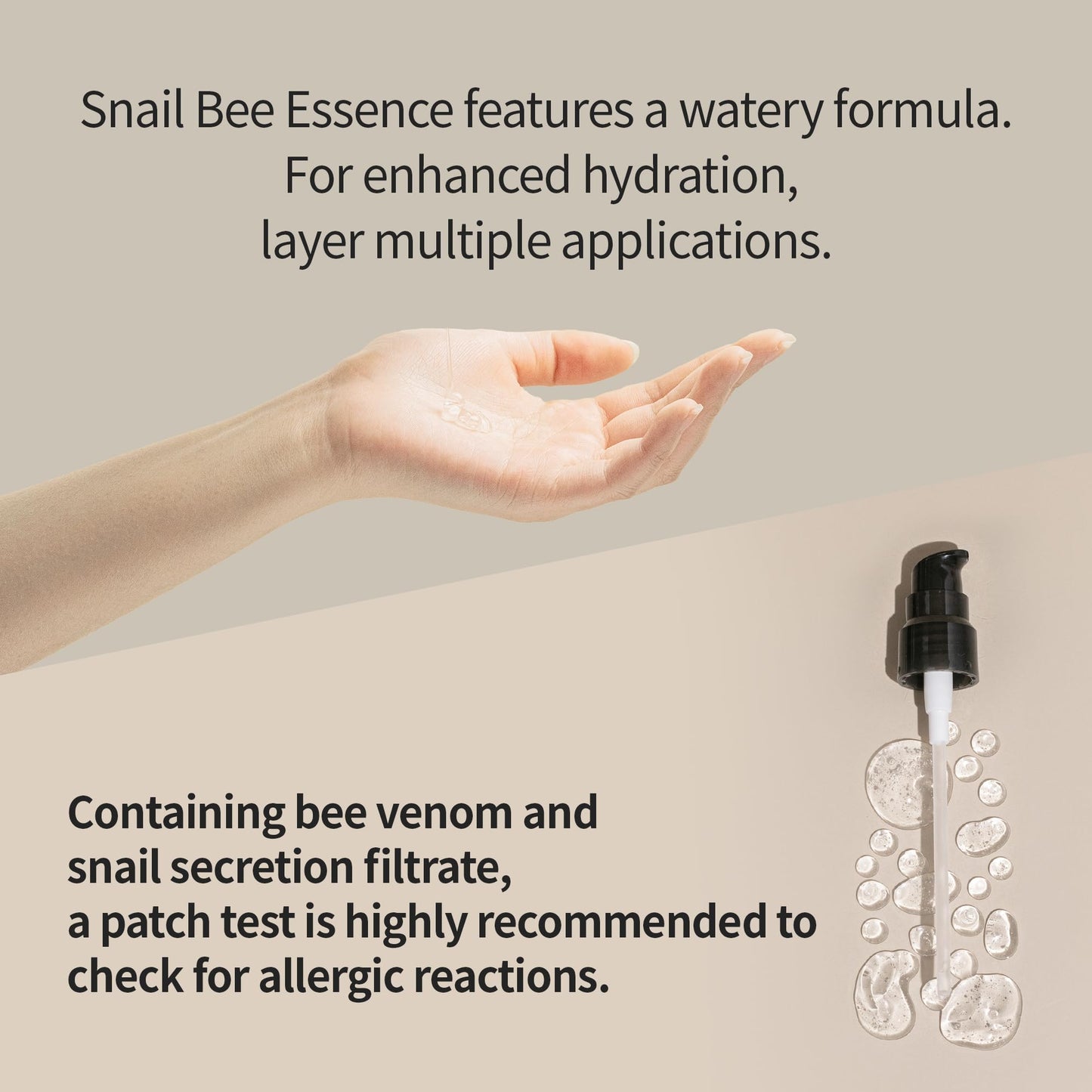 BENTON - Snail Bee High Content Essence 100ml (3.38 fl oz.) - Snail Mucin Essence with Niacinamide & Bee Venom | Korean Skin Care Face Moisturizer For Women & Men with Combination, Oily Skin