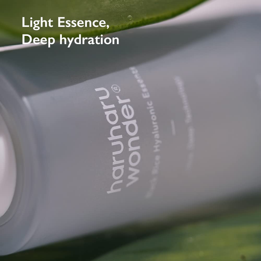 haruharu wonder - Black Rice Hyaluronic Essence 1.6 fl. oz / 50 ml | Hyaluronic Acid Essence, Facial Moisturizer