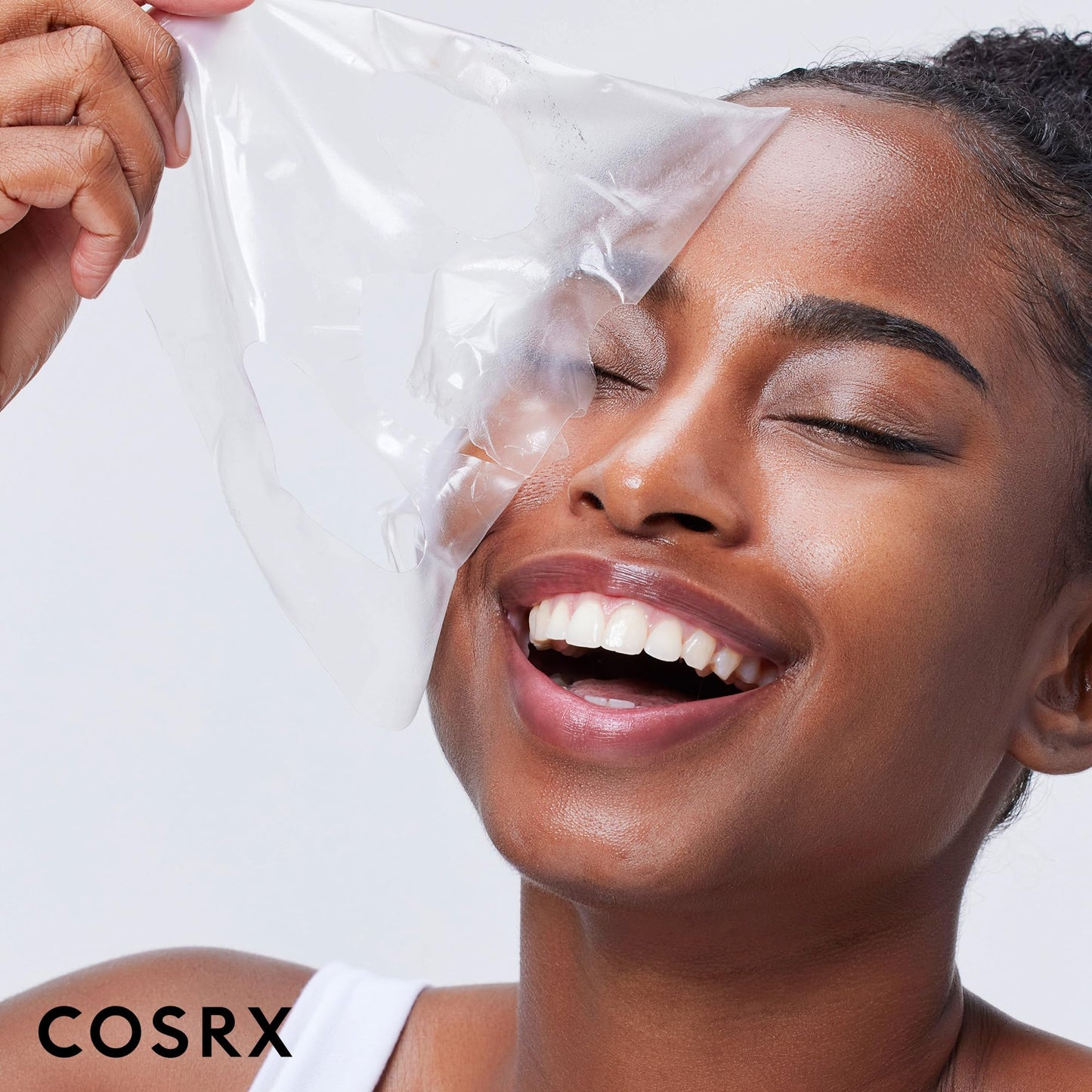 COSRX - Advanced Snail Mucin Glass Glow Hydrogel Face Masks Skincare 3 EA, Collagen Face Mask, Travel Essentials, Overnight Face Mask, Korean Skin Care